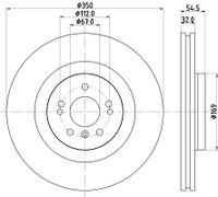 Remschijf 8DD355128591