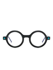 Kuboraum lunettes de vue P1 à monture ronde - Noir