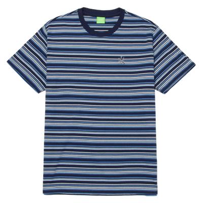 HUF Crown Stripe S/S Knit Top Casual T-shirt Heren S