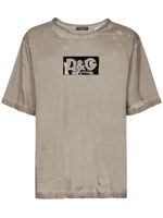 Dolce & Gabbana t-shirt à logo imprimé - Gris