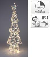 everlands kunstkerstboom 68cm 200LED iriserend