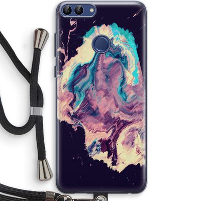 Cosmic Silence: Huawei P Smart (2018) Transparant Hoesje met koord