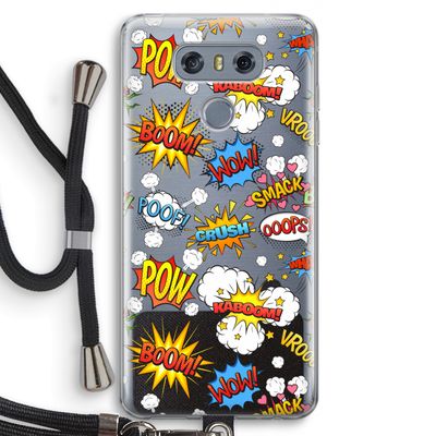 Pow Smack: LG G6 Transparant Hoesje met koord