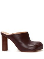 JW Anderson mules Paw en cuir - Marron