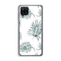 Simple leaves: Samsung Galaxy A12 Transparant Hoesje Simple leaves: Samsung Galaxy A12 Transparant Hoesje