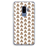 Poop emoji: Samsung Galaxy S9 Plus Transparant Hoesje