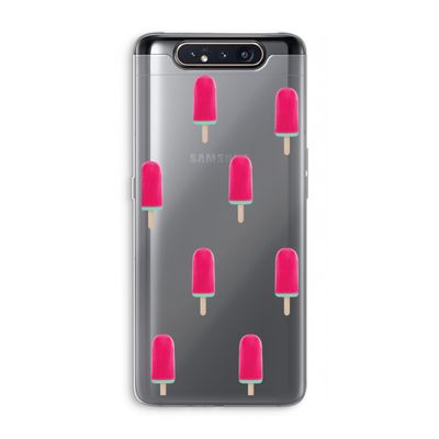 Waterijsje: Samsung Galaxy A80 Transparant Hoesje