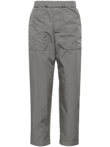 Casey Casey pantalon droit Jog Ah en coton - Gris