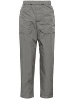 Casey Casey pantalon droit Jog Ah en coton - Gris - thumbnail