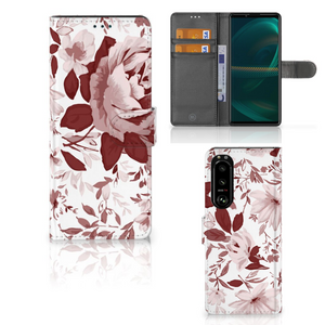 Hoesje Sony Xperia 5III Watercolor Flowers