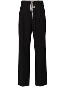 Maison Margiela pantalon à coupe droite - Noir