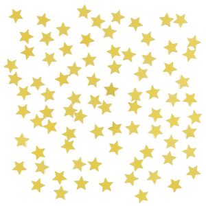 Decoratie gouden sterretjes confetti 3 zakjes