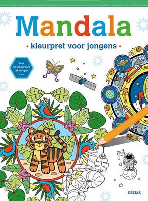 Deltas Mandala - Kleurpret Voor Jongens Deltas Mandala - Kleurpret Voor Jongens