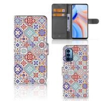 OPPO Reno 4 Pro 5G | Bookcase | Tiles Color OPPO Reno 4 Pro 5G | Bookcase | Tiles Color
