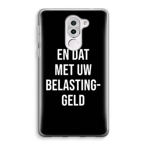 Belastinggeld - Zwart: Honor 6X Transparant Hoesje
