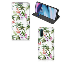 OnePlus Nord CE 5G Hoesje maken Flamingo Palms - thumbnail