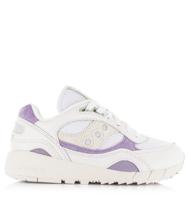 Saucony Saucony -  Shadow 6000 Wit Leer Lage sneakers Dames - thumbnail