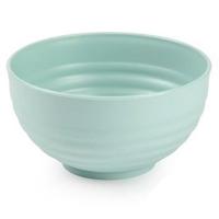 Plasticforte Kommetjes/schaaltjes - dessert/ontbijt - kunststof - D13 cm - mintgroen