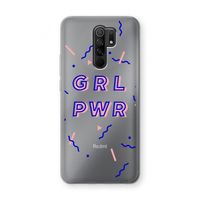 GRL PWR: Xiaomi Redmi 9 Transparant Hoesje