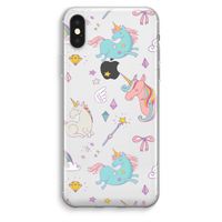 Fantasiewereld: iPhone XS Max Transparant Hoesje