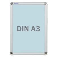 Franken BS0702 Wissellijst Papierformaat: DIN A3 (b x h x d) 32.7 x 45 x 1.2 cm Zilver