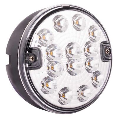 Ac hteruitrijlicht 140 mm. 12-24v led *