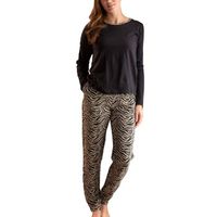 Trofe Zebra Long Sleeve Pyjama - thumbnail