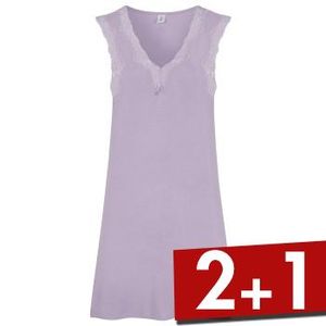 Damella Bamboo With Lace Nightdress