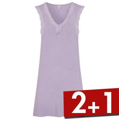 Damella Bamboo With Lace Nightdress