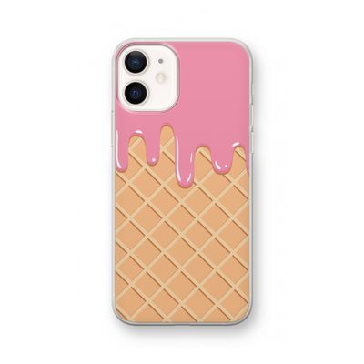 Ice cream: iPhone 12 Transparant Hoesje