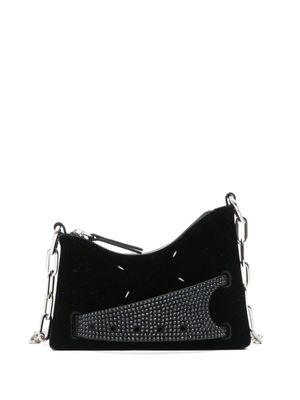 Maison Margiela sac porté épaule Snatched en cuir - Noir