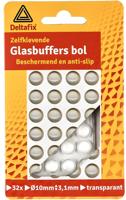 Glasbuf. bol 10x3,1mm transp 32st - Deltafix Glasbuf. bol 10x3,1mm transp 32st - Deltafix