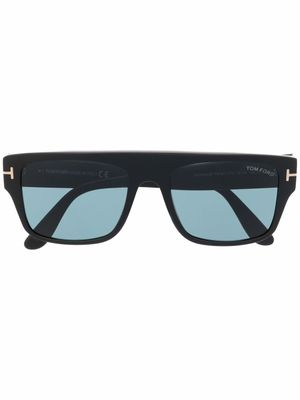 TOM FORD Eyewear lunettes de soleil Fausto à monture rectangulaire - Noir