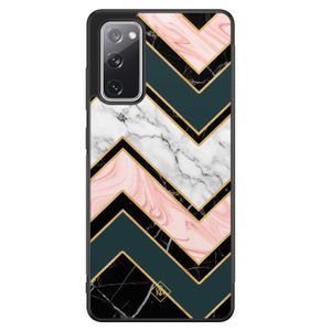 Samsung Galaxy S20 FE hoesje - Marmer triangles