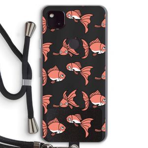 Blub: Pixel 4a 5G Transparant Hoesje met koord