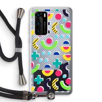 8-bit N°1: Huawei P40 Transparant Hoesje met koord