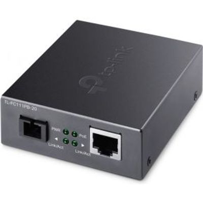 TP-LINK TL-FC111PB-20 netwerk media converter 100 Mbit/s Zwart