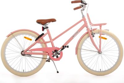 AMIGO Urban Aluminium Frame 24 Inch Meisjes Terugtraprem Zalmroze