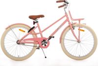 AMIGO Urban Aluminium Frame 24 Inch Meisjes Terugtraprem Zalmroze