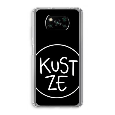 KUST ZE: Xiaomi Poco X3 NFC Transparant Hoesje