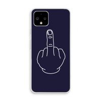 F**k U: Pixel 4 Transparant Hoesje
