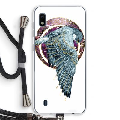 Golden Falcon: Samsung Galaxy A10 Transparant Hoesje met koord