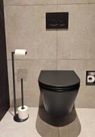 Toiletrolhouder Wiesbaden Alonzo | Vrijstaand | Met reserverolhouder | Messing | Gunmetal