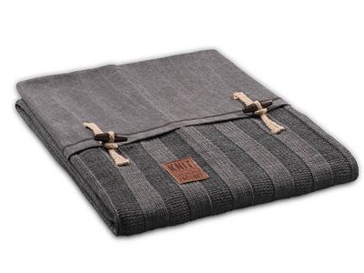 Rib plaid antraciet