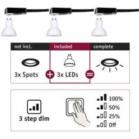 Paulmann 28785 LED-inbouwlamp Energielabel: G (A - G) GU10 19.5 W Wit