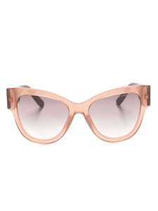 Marc Jacobs Eyewear lunettes de soleil à monture papillon - Rouge