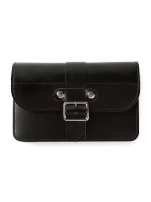 Comme Des Garçons Wallet portefeuille en cuir à boucle - Noir