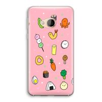 Happy bento friends: HTC U Play Transparant Hoesje