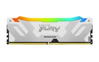 Kingston Technology FURY 64GB 6400MT/s DDR5 CL32 DIMM (set van 2) Renegade RGB White XMP - thumbnail