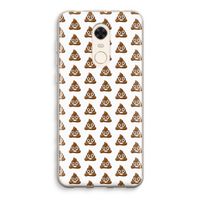 Poop emoji: Xiaomi Redmi 5 Transparant Hoesje